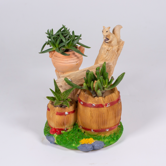 Squirrel Planter